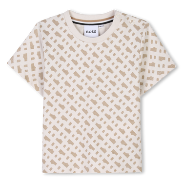 BOSS Playera para bebe arena all over logo